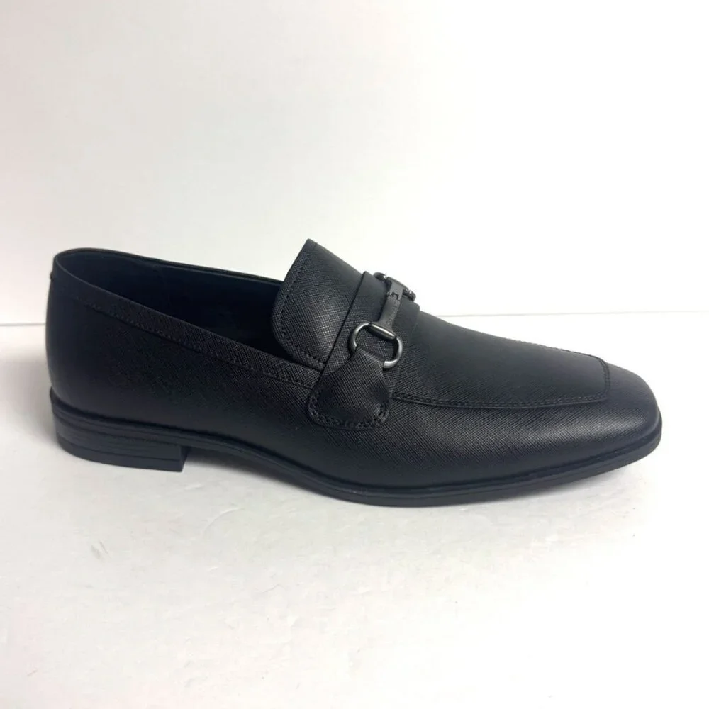 Calvin Klein Mens Malcome Loafer Black Size 10 M